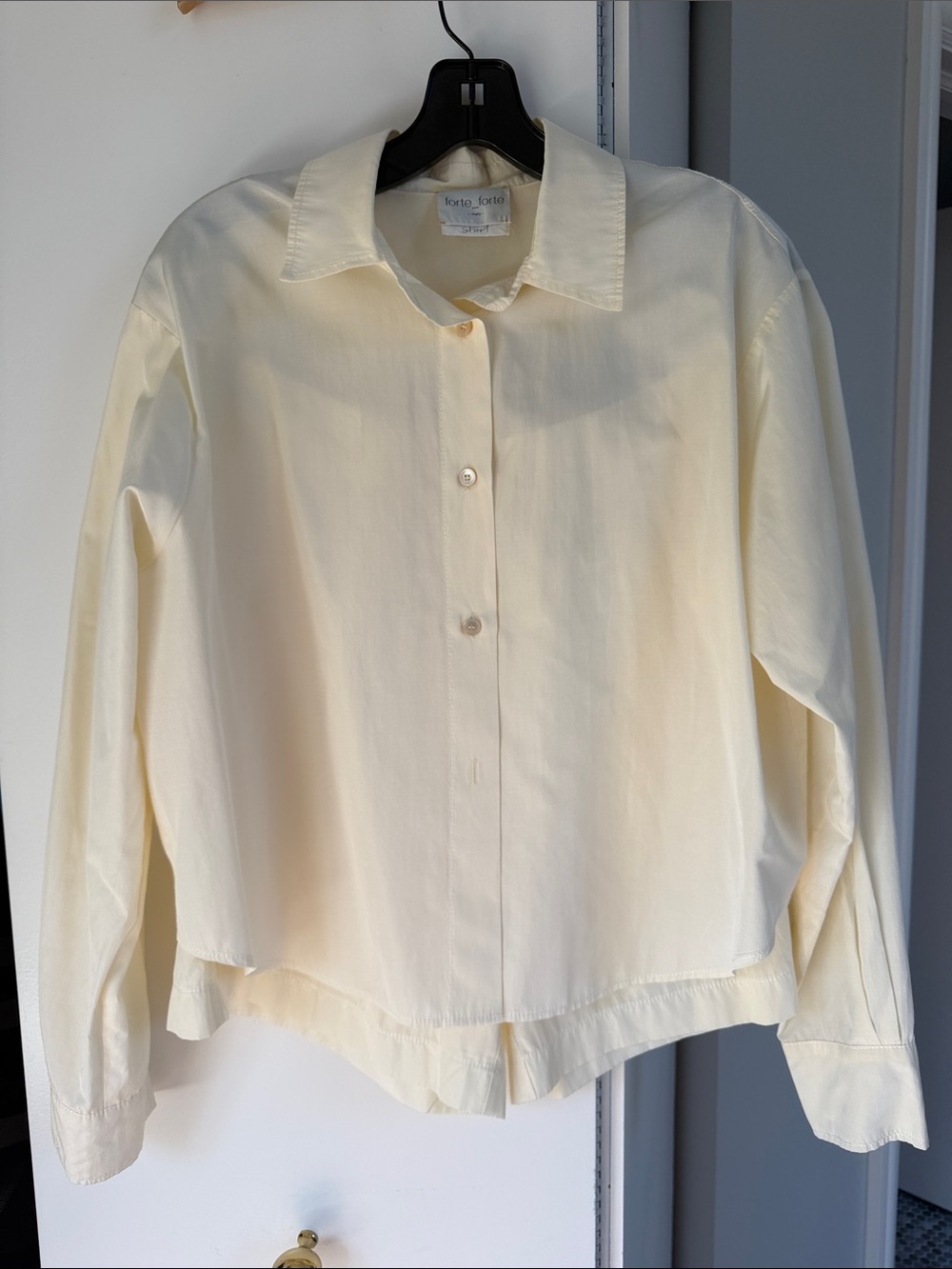 Forte Forte cream short set size xs/s